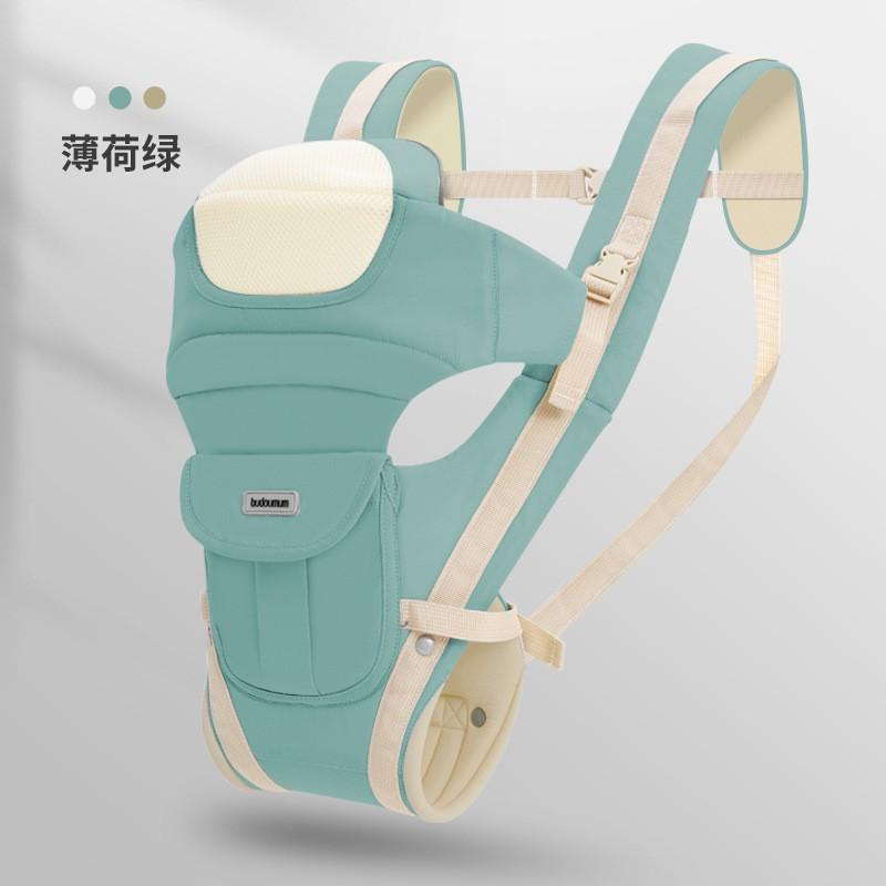 Ergonomic Baby Carrier Infants 3-36 Months Lightweight Adjustable Hip Seat Back Carry Multi-Position Hands-Free Babywearing