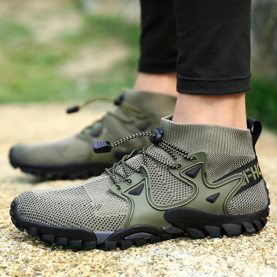 36-47 модная уличная походная обувь унисекс, легкая летная тканая дышащая пляжная обувь, обувь для дайвинга
