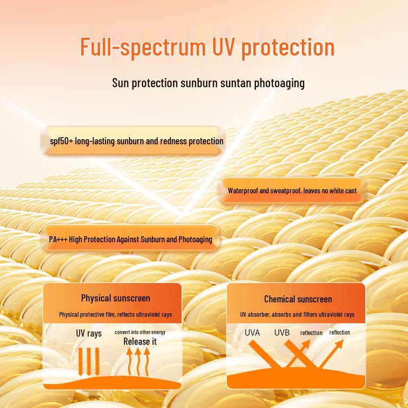 VC Отбеливающий солнцезащитный крем с эффектом тонирования SPF50+ PA+++