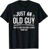 Old Guy Pool Player Billiards Grandpa Great Unisex T-shirt