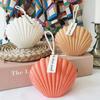 1 Pcs DIY Scallop Candle Mould Handmade Candle Mold Aroma Candle Mold Three-dimensional Scallop Shell Acrylic Mold