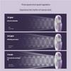 New Design Hot Selling 2 in 1 Multifunctional Moon Shape Portable Adjustable Rechargeable 3 Speed Table Fan with LED Light
