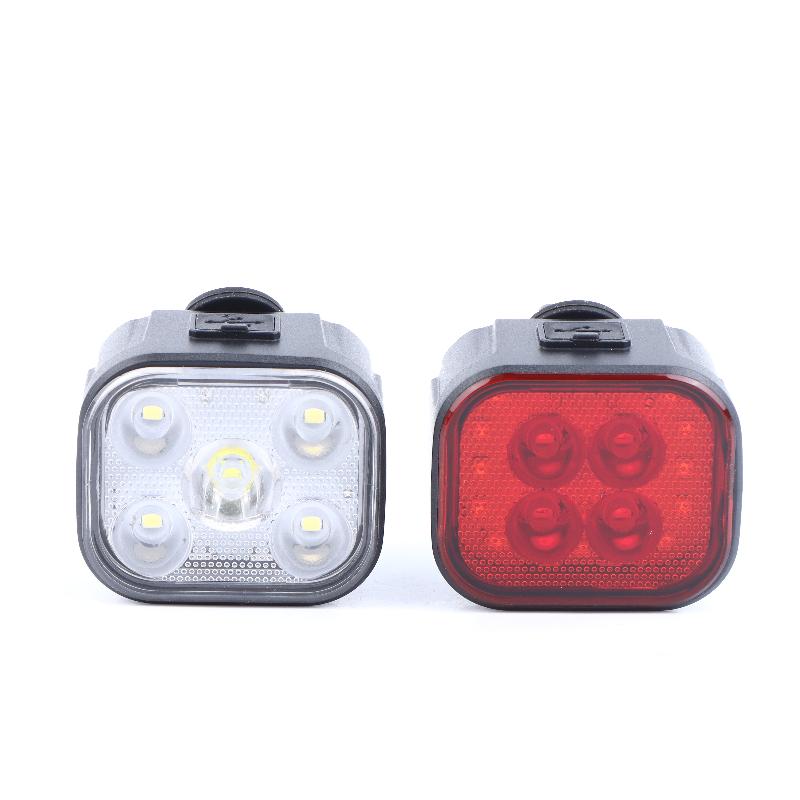 Powerful 400 Lumen Bike Headlight Type-C Charging Waterproof LED Front Lamp for Road and Trail Cycling