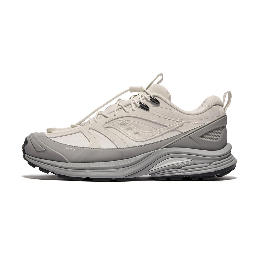 Мужские кроссовки Saucony Kinvara 4 Беговые кроссовки Унисекс Низкие Серый Белый
