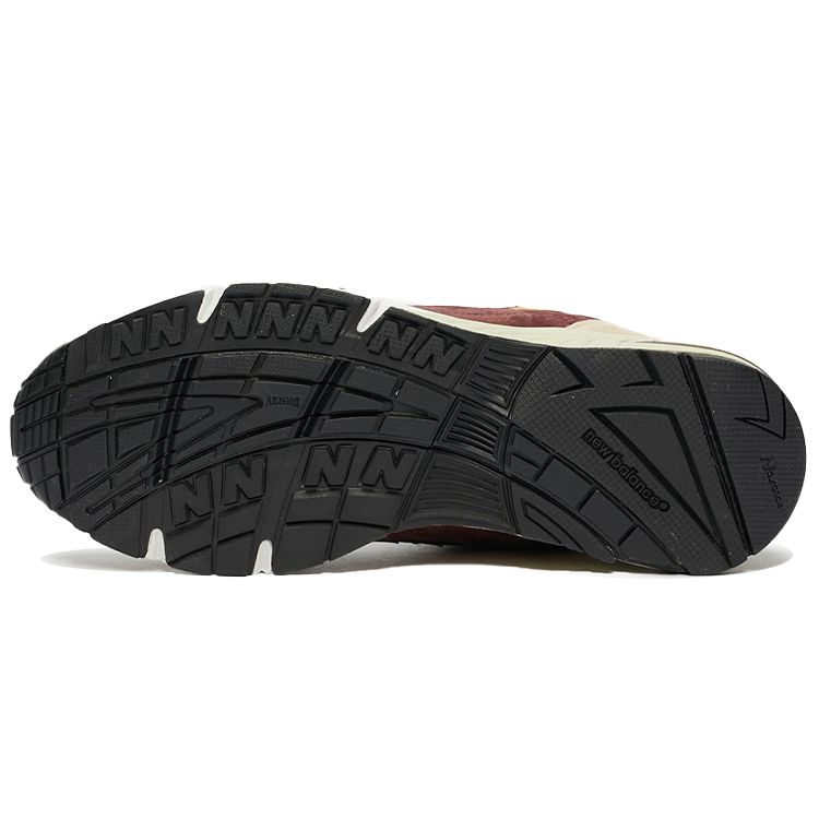 New Balance 991 Made in England Ненасыщенные мужские кроссовки Зелено-оливково-бордовый M991GYB