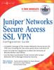 Книга Juniper(r) Networks Secure Access SSL VPN Configuration Guide