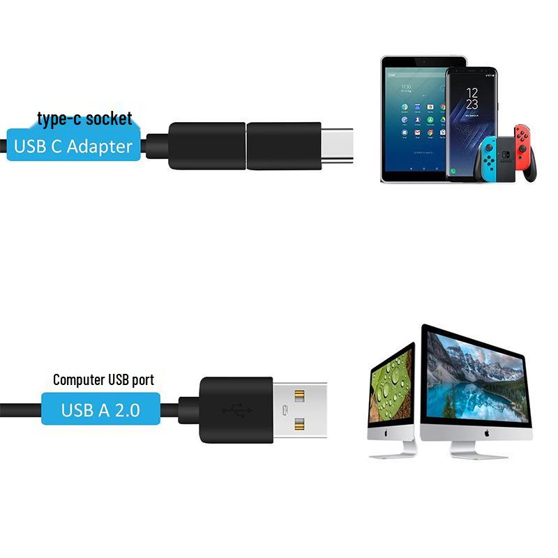 Водонепроницаемая USB-эндоскопическая камера Type-C HD для инспекции труб и авторемонта