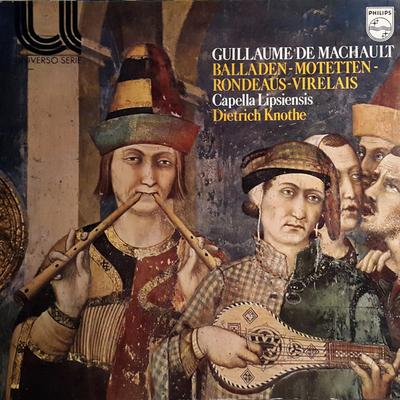 LP Запись ГИЙОМ ДЕ МАШО, CAPELLA LIPSI - Баллады - Мотеты - Рондо - Vi 6580026 Philips Germany Классика Б/У