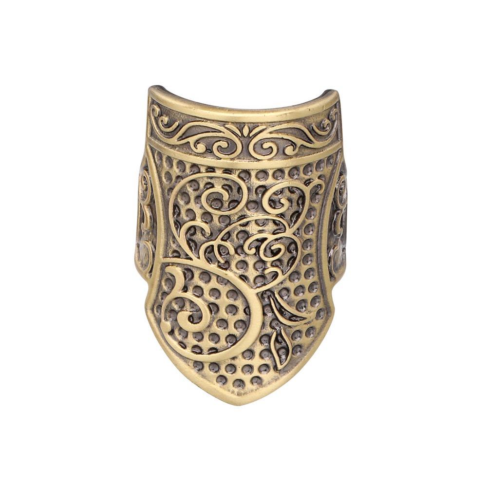 Metal Open Nail Acorn Thimble Durable Open Nail Acorn Finger Protector  for Embroidery
