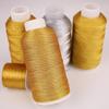 Large Gold and Silver Braided Rope for DIY Jewelry - Metal Wire Strands and Coils