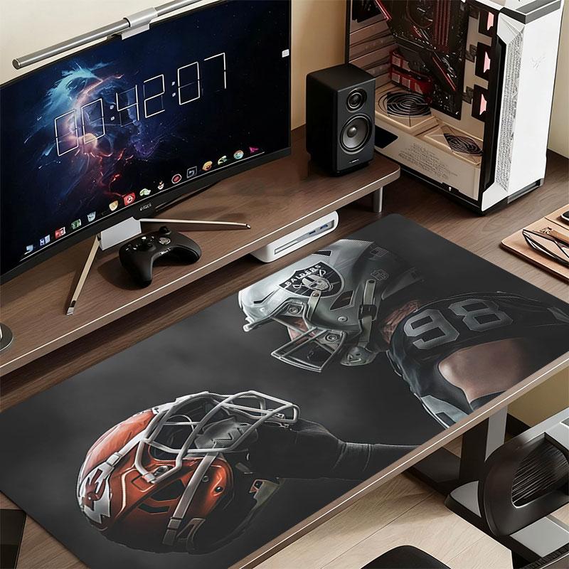 Crosby Art Mouse Pad, Large Gaming Desk Mat, Non-slip XXL Mousepad for Laptop & Tablet, Mini PC Playmat with Stitched Edges