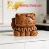 Сандаловое дерево Мультяшный Медведь Котенок Резьба по дереву Подвеска DIY Украшения