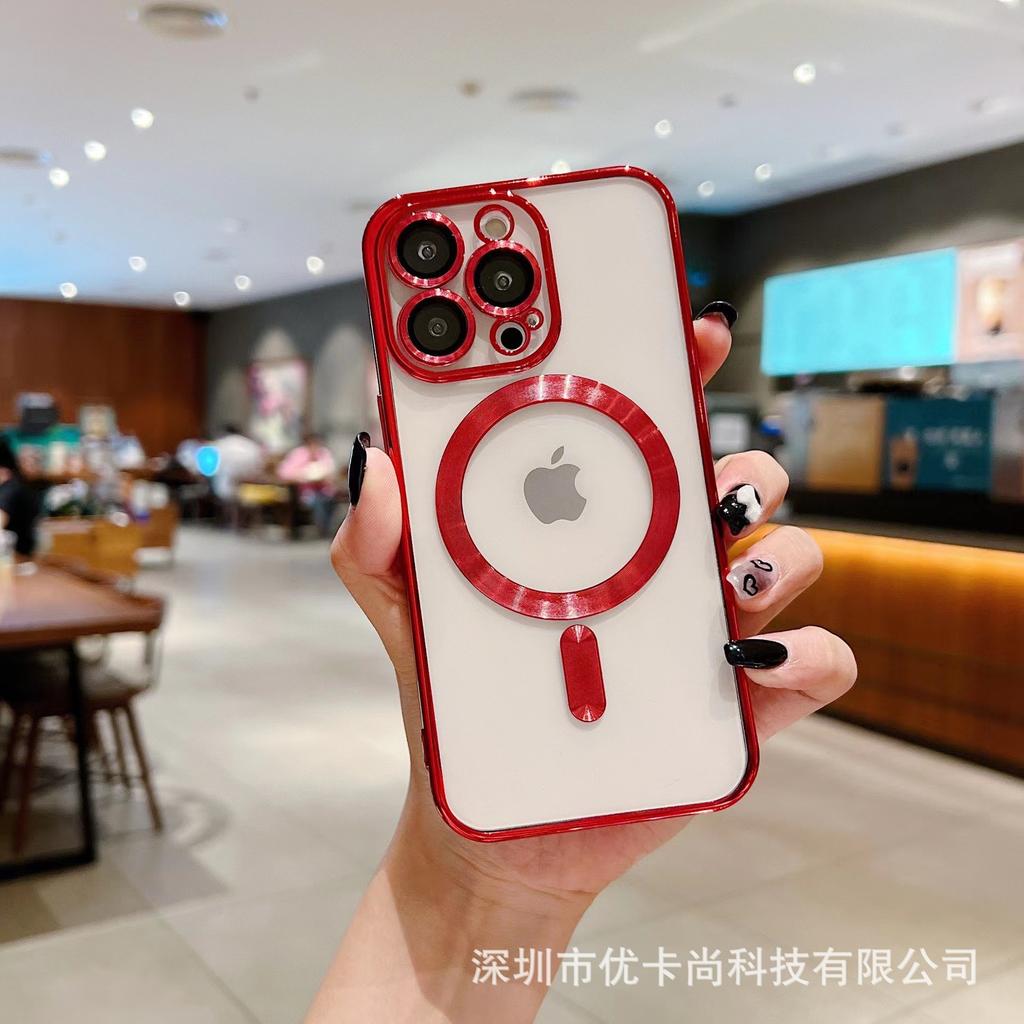 Применимо к iPhone 11 Pro Max гальванизированный чехол для мобильного телефона с магнитным рисунком в виде CD, Apple 11 прозрачный всесторонний защитный чехол из ТПУ