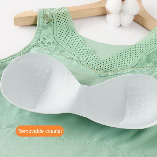 Термомайка для женщин с V-образным вырезом, без рукавов, топ-камисоль с бюстгальтером с подкладкой, зимняя теплая майка, базовая майка с высокой эластичностью