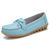 Woman Flats Shoes Ballet Flat Sneakers Genuine Leather Spring Soft Moccasins Ladies Boat Ballerina Espadrilles Creepers