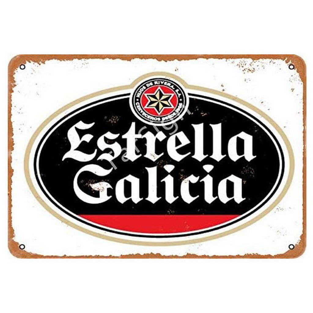 Ретро Оригинальные Пивные Постеры Ретро Металлические Жестяные Таблички Винтажные Постеры для Игровой Комнаты Бара Мужской Пещеры Кафе Гаража Домашний Настенный Декор Подарок