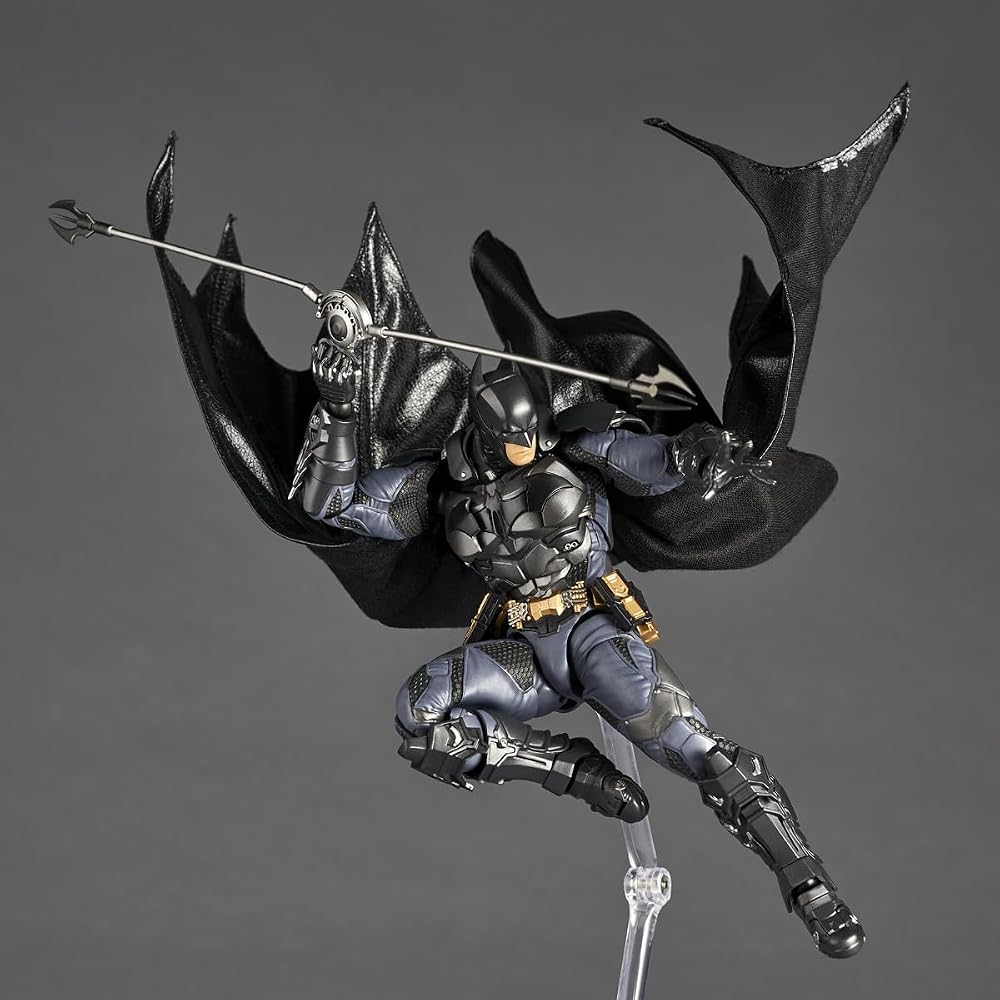 Revoltech Amazing Yamaguchi Бэтмен Рыцарь Аркхэма Фигурка 6 дюймов Коллекционная игрушка