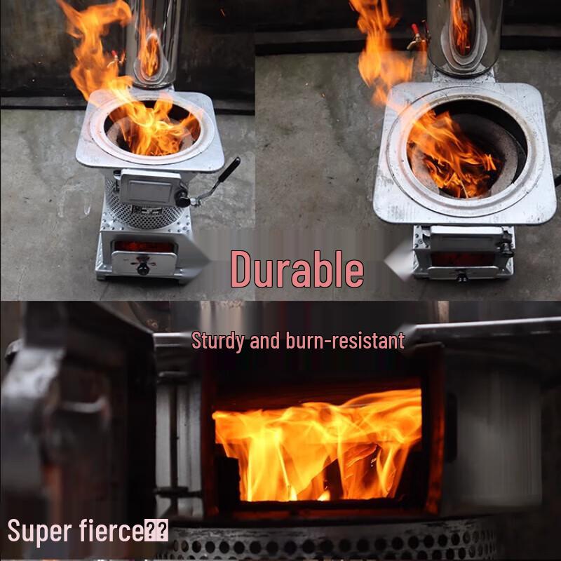 Beifu Rural Indoor Portable Wood & Coal Gasifier Stove