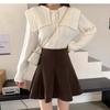 2023 Autumn & Winter Women's High-Waist Korean Style Corduroy A-Line Skirt with Anti-Exposure Design
