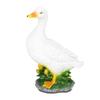 Duck Figurine Decoration Simulation Waterproof Resin Animal Sculpture Ornament for Garden Lawn M
