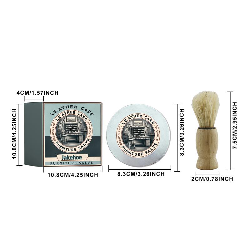Leather Restoring Cream for Sofa Car Seat Leather Repair Paste with Powerful Scratch Crack Hole Removal for Home and Automotive Use