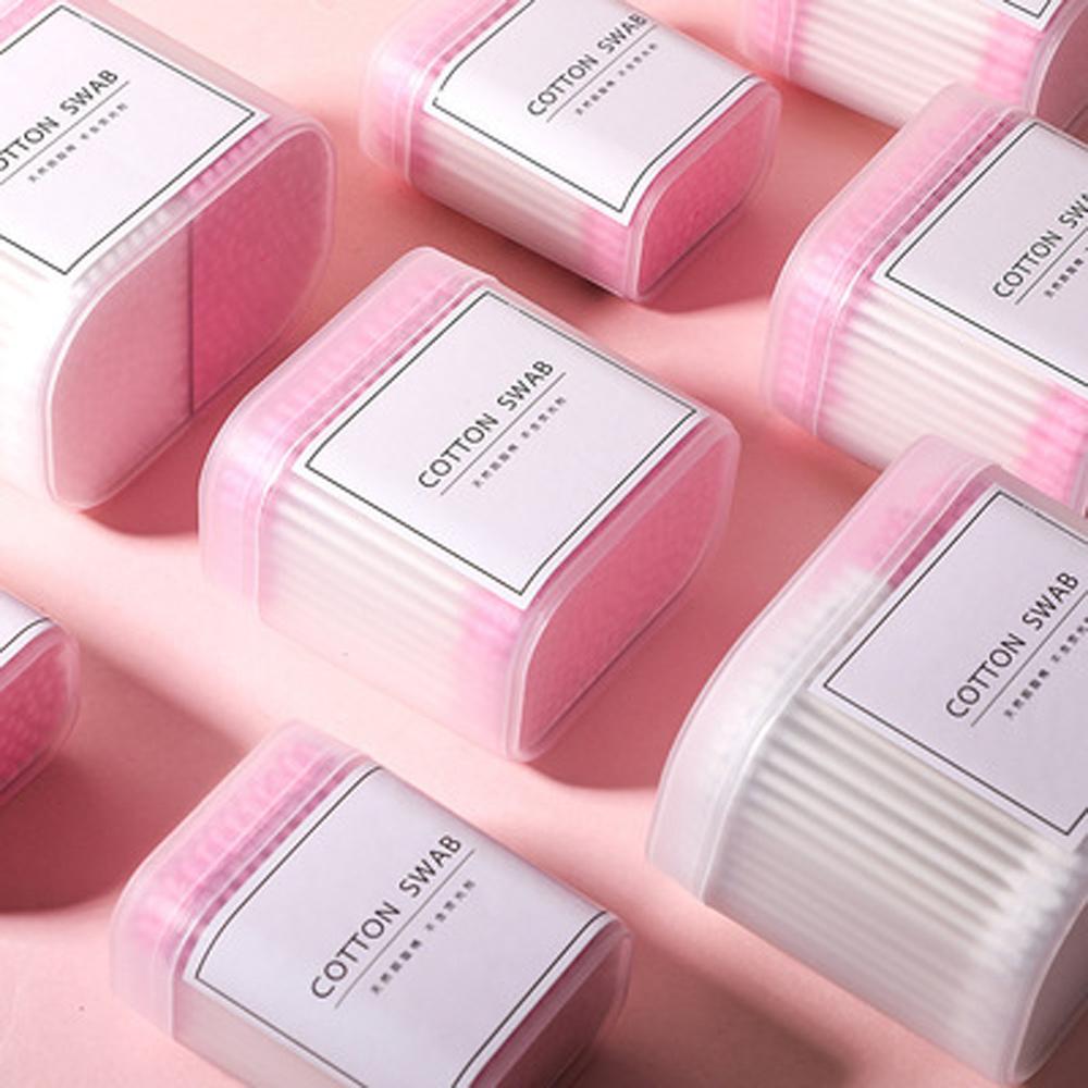 Men Women Paper stick Cotton Home Cotton Swabs Dual Heads Makeup Cotton stick Ear Cleaning Tools