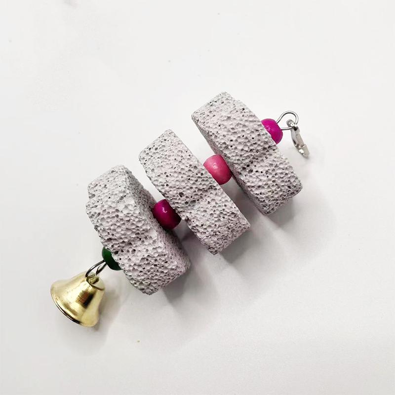 Корневая нить для попугаев, коренной камень из вулканической породы, хомяк, шиншиллы, минеральная добавка для птиц, товары для домашних животных