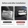 For Jeep Multi-Function Car Tissue Box Storage Box Interior Accessories Grand Cherokee Patriot Renegade Compass Wrangler AKN1