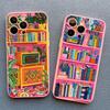 Чехол для телефона iPhone 17 14 Pro Max 13 12 11 Pro Max Mini 16 15 Pro Max 14 Plus XR XS X Обложка-книжка Маленький цветочный горшок