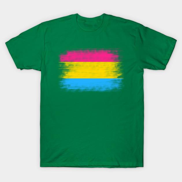 Unisex Fashion TShirt Pansexual Flag Print TShirt Plus Size XS-6XL T-Shirt 100%Cotton Tops O Neck Short Sleeve Tees