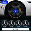 hzrm1 Mercedes Benz Magnetic Suspension LED Illuminated Wheel Hub Caps Lights for C-Class A-Class E-Class Upgrade Wheel Center Caps1