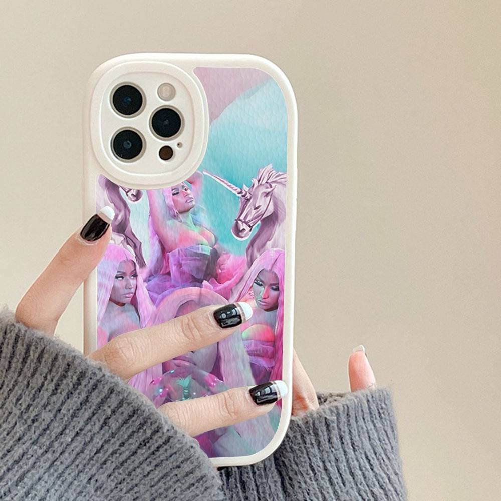 Силиконовый чехол для телефона N-Nicki Singer Minaj для iPhone 16 15 14 13 12 11 Pro Max Mini Кожаная мягкая крышка