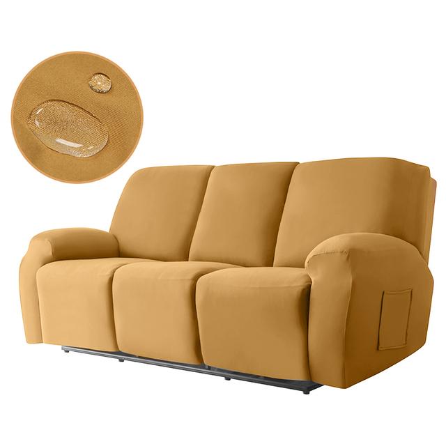 Водонепроницаемая ткань, однотонный чехол на кресло из полиэстера для гостиной, чехол для кресла, чехол для кресла, чехол для дивана