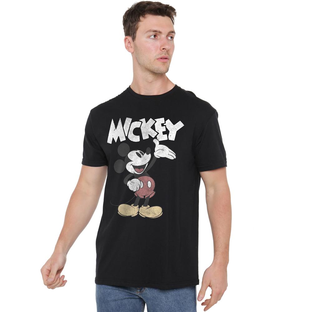 Mickey Mouse & Friends Mens Washout T-Shirt