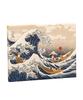 Pinto 366-Piece Plastic Canvas Puzzle "Nyangsongi - The Great Wave Off the Divine River" (24x31cm) for Adults, Difficult, No Shattering Pieces,