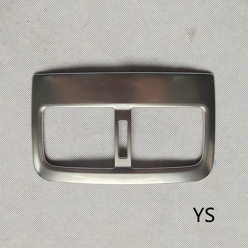 Back Rear Air Vent Interior Metal Trim Cover for Mazda 3 Mazda3 Axela Hatchback Sedan Car Styling Accessories