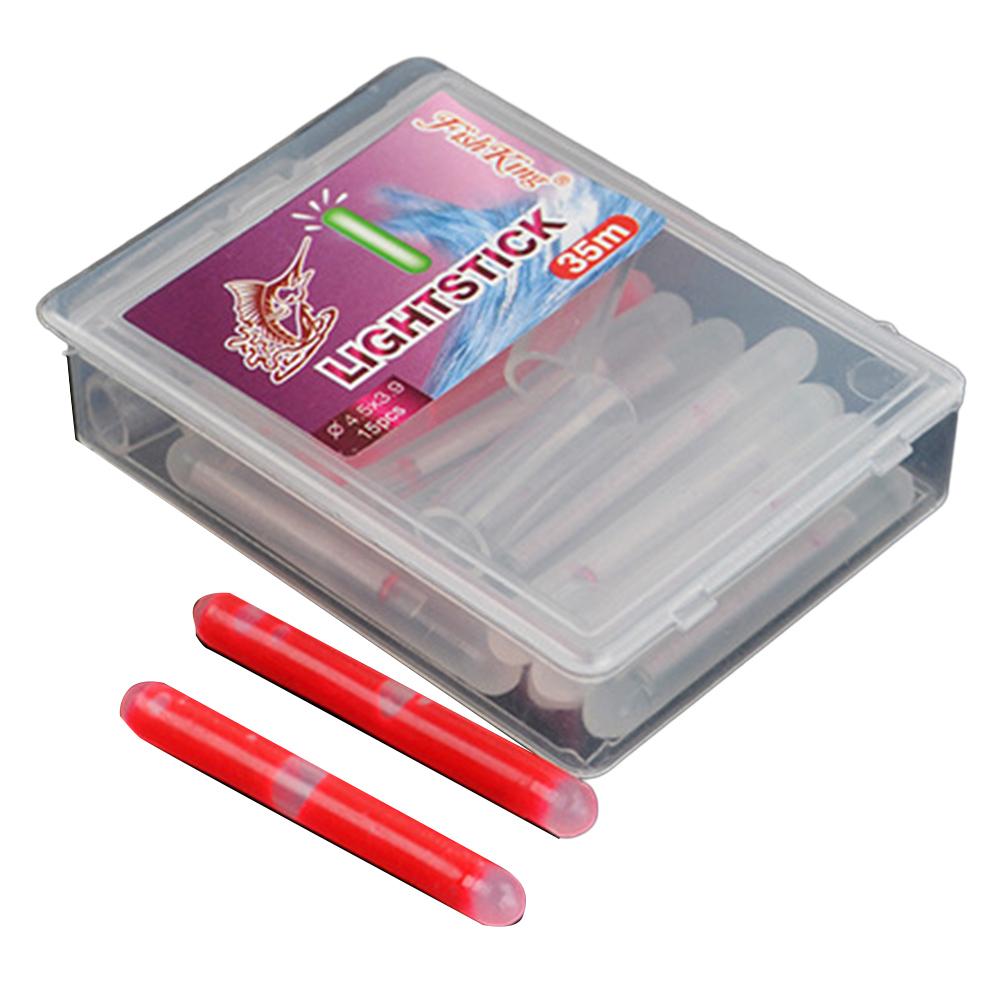 Светящиеся палочки для рыбалки, светящиеся палочки, ночные огни для ночной рыбалки, ПП 15 шт.