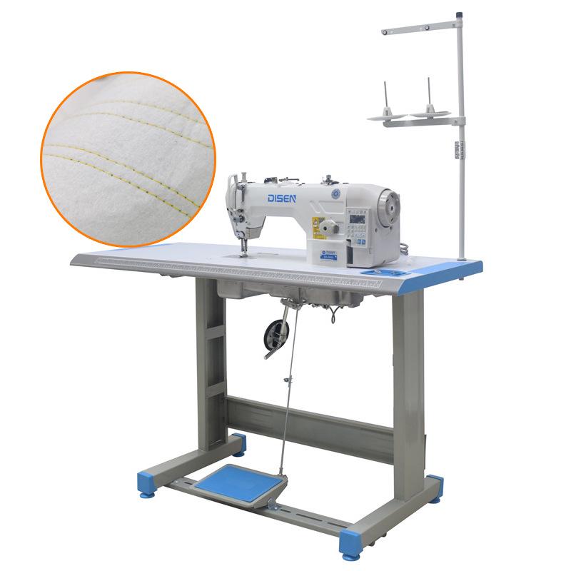 Direct Drive Computerized Flatbed Electric Sewing Machine with Brushed Motor