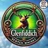 Glenfiddich Шотландский Виски Олень Зеленое Сияние D Плоский Круглый Металлический Знак Премиум Бар Домашний Декор