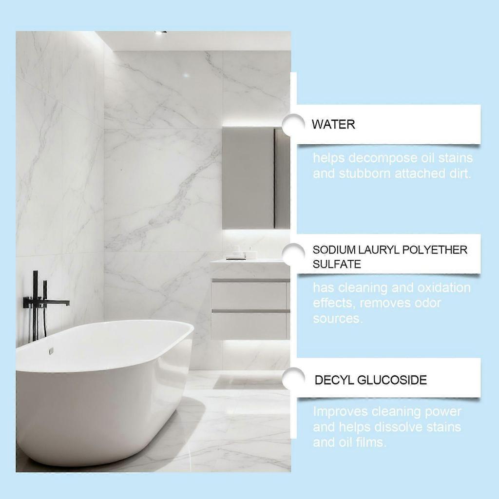 Jakehoe Household Cleaning Spray Is A Daily Toilet Inner Wall Glaze Bright, Stain-Removing And Scale-Removing Cleaning Spray