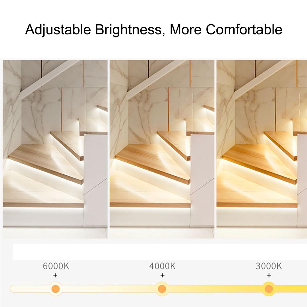 Светодиодный датчик движения для внутреннего лестничного освещения, контроллер, комплект постоянного тока 12 В 24 В для лестниц, гибкая лента, 32 канала, автоматический