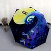 Nightmare Before Christmas, Jack Skellington Themed Automatic Opening and Closing Umbrella, Brightly Colored 8-rib Portable Umbrella, Suitable for Men