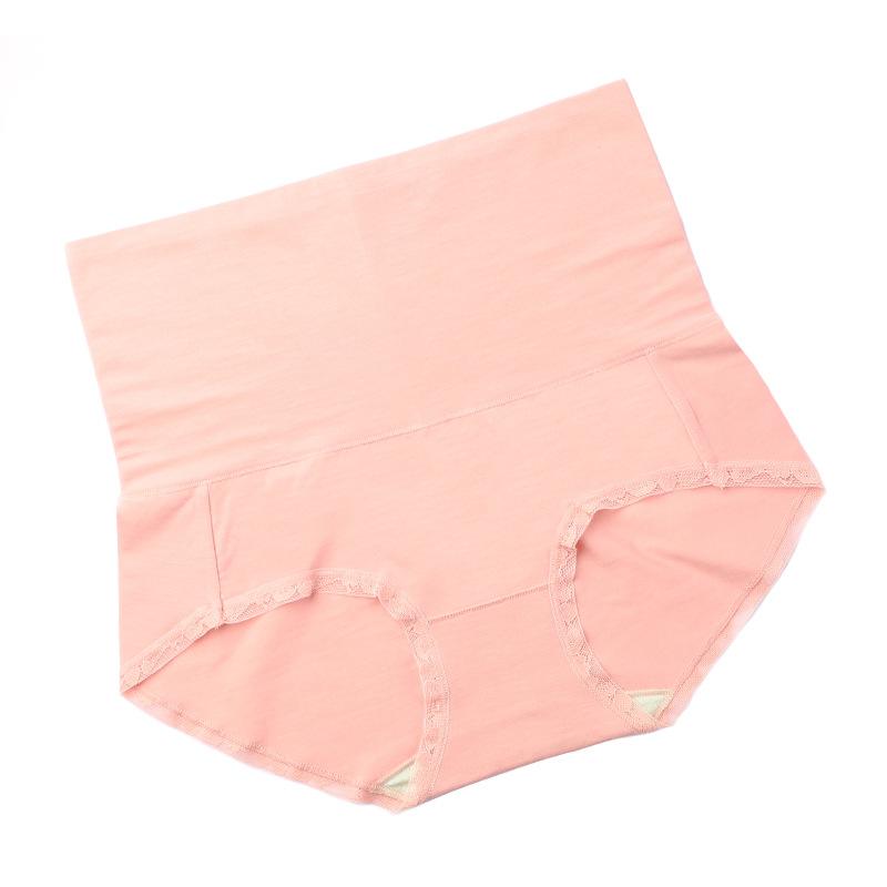 High Waisted Abdominal Tightening Buttocks Lifting Breathable Underwear Antibacterial Women's Underwear Cotton Comfortable High-end Triangle Pants