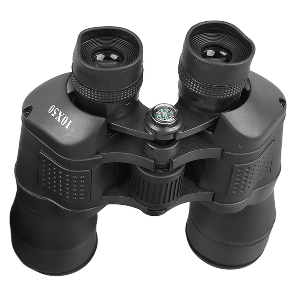 Бинокль 10x50 Ежедневный водонепроницаемый Бинокль высокой мощности HD для наблюдения за птицами, осмотра достопримечательностей, путешествий