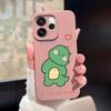 Case For Oppo Reno15 Pro Reno15F Cute Cartoon Dinosaur Silicone Protective Bumper Cover For OppoReno15 15Pro Anti Scratch Fundas