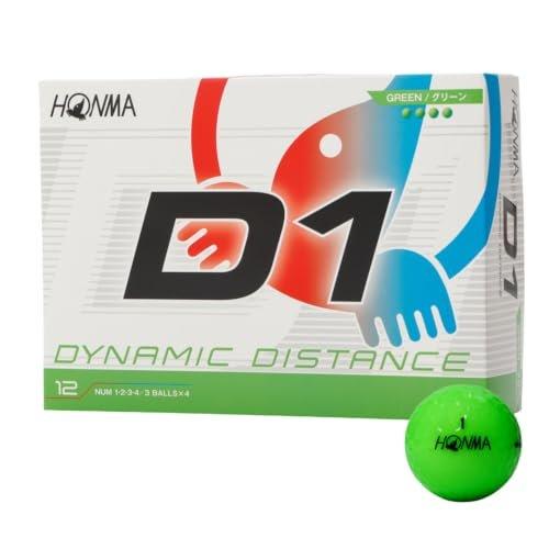 Мячи для гольфа Honma Golf 2026 D1 OG с высокой траекторией и дальностью