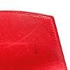 HERMES H logo vintage Pochette Rio Pochette Rio Clutch bag bag pouch Leather Red