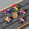 Японский мультфильм милый брошь Марио Super Mario металлическая значок-булавка украшение