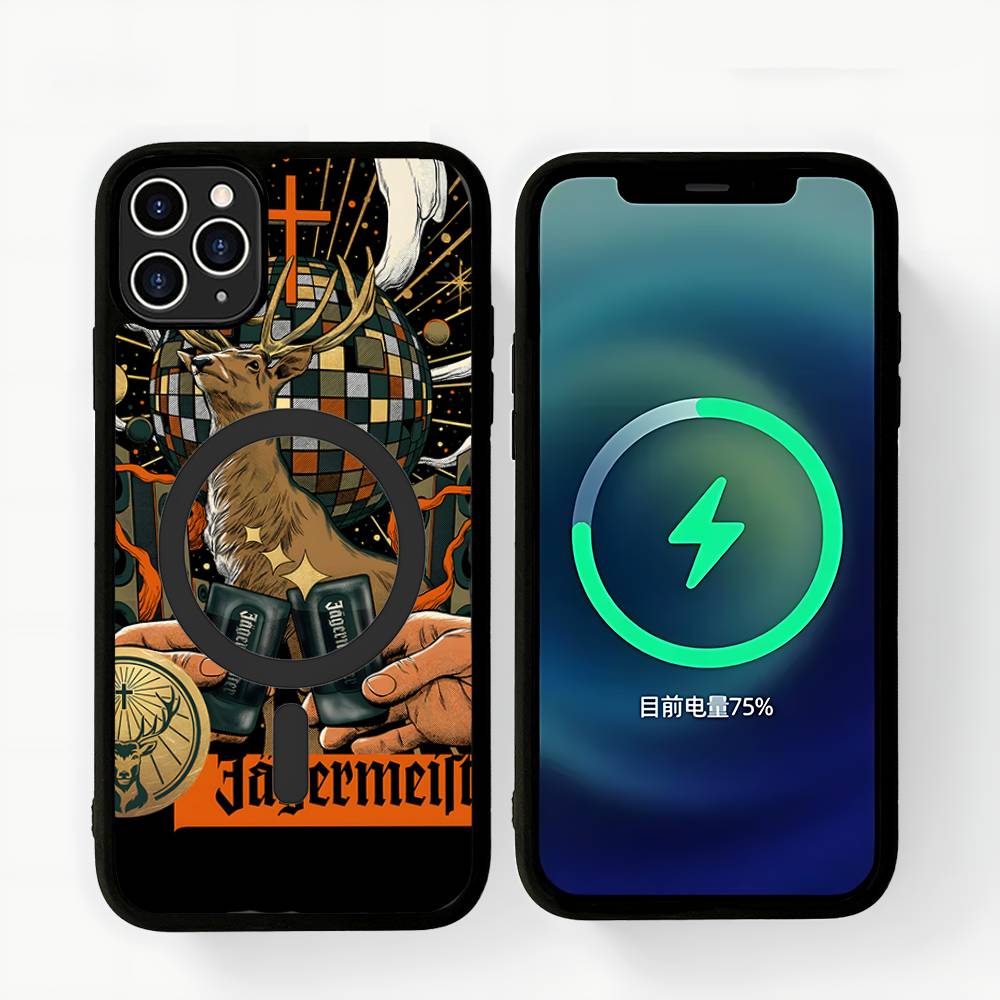 Горячие J-Jagermeisters Для Magsafe Магнитный Беспроводной Для IPhone 17 Pro Max 15 Plus 14 13 12 11 16 Pro Чехол Для Телефона