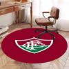 Fluminense FC Printed Round Rug Carpet Chair Rug Area Rug Entryway Doormats,for Office Chair Living Room Bedroom Kitchen Room.